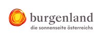 Logo von Burgenland mit dem Slogan die Sonnenseite Österreichs